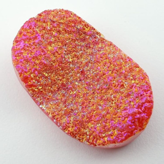 Titanium quartz cabochon 32x20 mm no 36