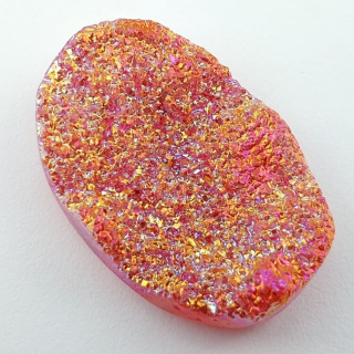Titanium quartz cabochon 33x22 mm no 39