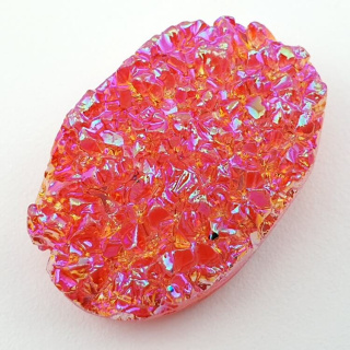Titanium quartz cabochon 33x22 mm no 41