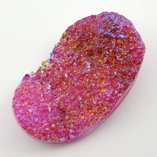 Titanium quartz cabochon 35x22 mm no 29