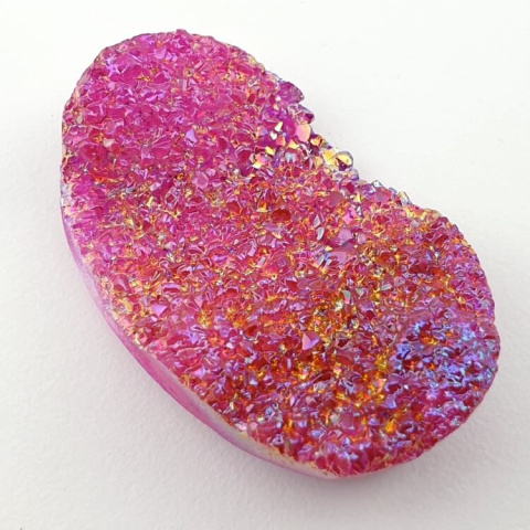 Titanium quartz cabochon 35x22 mm no 29 Titanium quartz cabochon 35x22 mm no 29