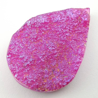 Titanium quartz cabochon 35x25 mm no. 22