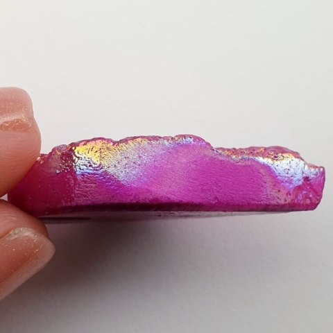 Titanium quartz cabochon 35x25 mm no 22 Titanium quartz cabochon 35x25 mm no 22
