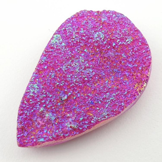 Titanium quartz cabochon 39x26 mm no 28