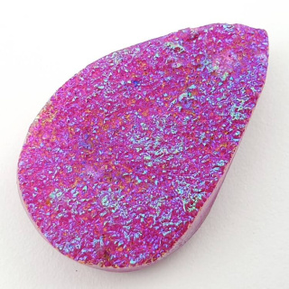 Titanium quartz cabochon 39x26 mm no 28
