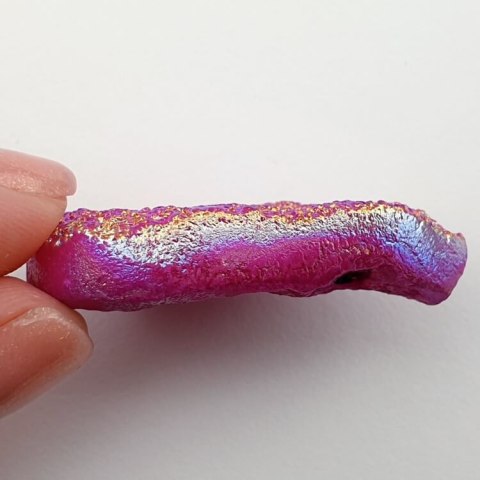 Titanium quartz cabochon 39x26 mm no 28 Titanium quartz cabochon 39x26 mm no 28