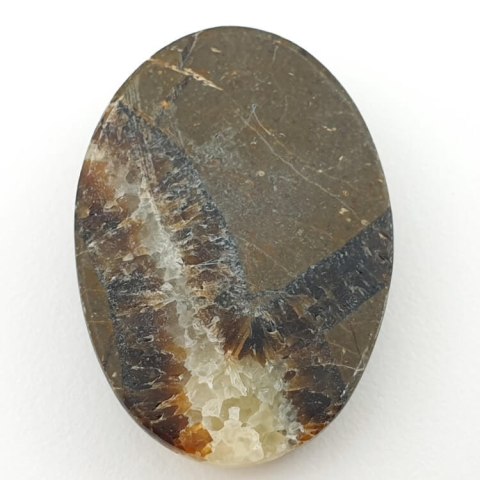 Septarian cabochon 36x25 mm no 62 Septarian cabochon 36x25 mm no 62