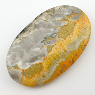 Bumblebee jasper cabochon 4.8x3.0 cm no. 22