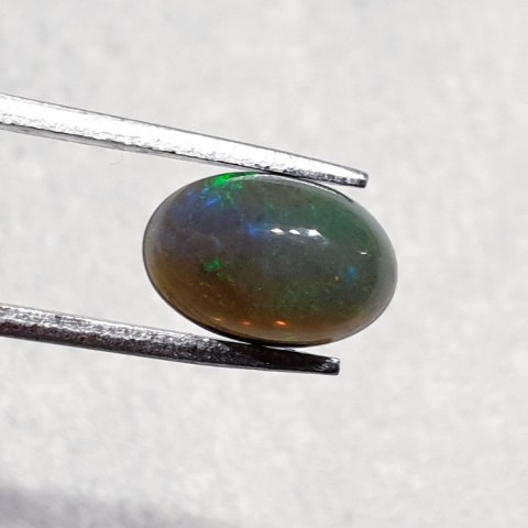 Black Ethiopian Opal 11x7 mm no 316 Black Ethiopian Opal 11x7 mm no 316