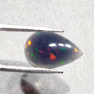 Black Ethiopian Opal 15x10 mm no. 256