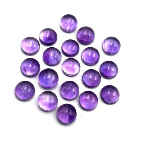 Ametyst kaboszon fi 8 mm 1 szt Ametyst kaboszon fi 8 mm 1 szt