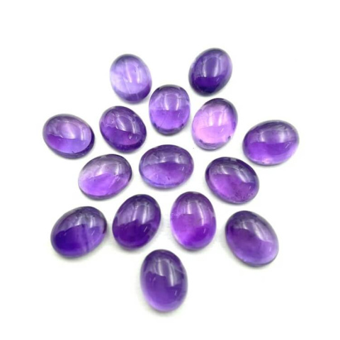 Amethyst cabochon 10x8 mm 1 pc Amethyst cabochon 10x8 mm 1 pc