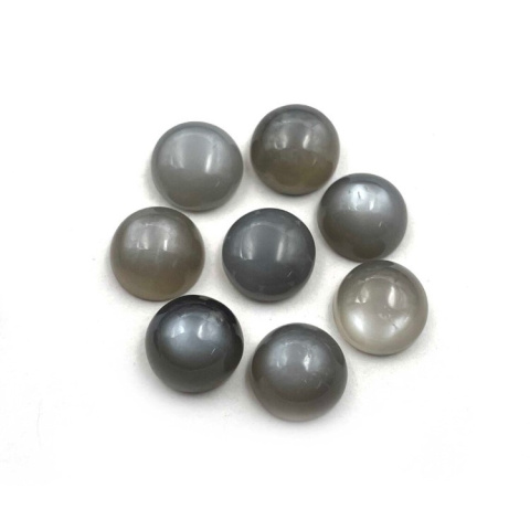 Moonstone grey cabochon fi 8 mm 1 pc Moonstone grey cabochon fi 8 mm 1 pc