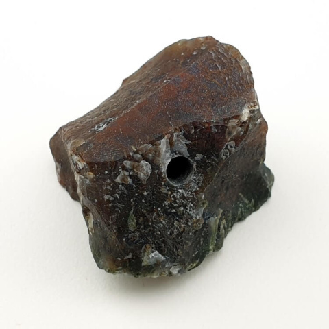 Indian agate nugget with hole 27x25 mm no 5 Indian agate nugget with hole 27x25 mm no 5