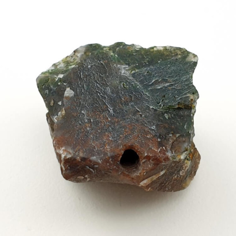 Indian agate nugget with hole 27x25 mm no 5 Indian agate nugget with hole 27x25 mm no 5