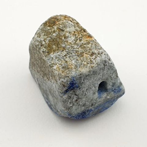 Lapis lazuli bryłka z dziurką 21x17 mm nr 21 Lapis lazuli bryłka z dziurką 21x17 mm nr 21