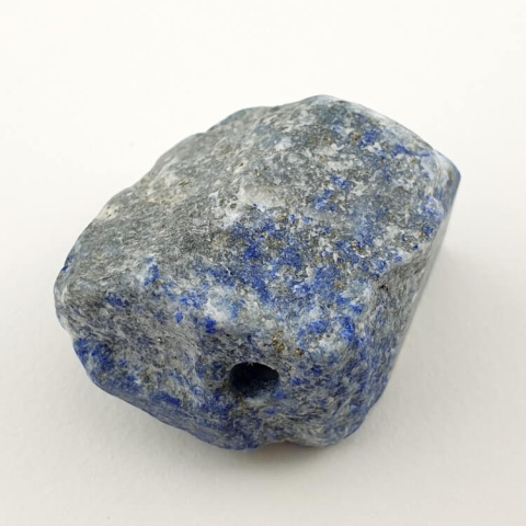 Lapis lazuli bryłka z dziurką 21x21 mm nr 70 Lapis lazuli bryłka z dziurką 21x21 mm nr 70