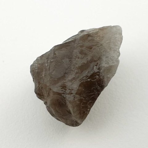 Smoky quartz nugget with a hole 19x15 mm no. 18 Smoky quartz nugget with a hole 19x15 mm no. 18