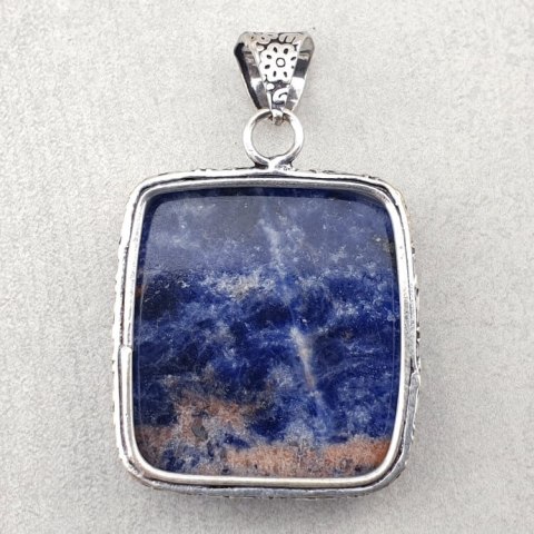 Sodalite pendant 29x27 mm no. 7 Sodalite pendant 29x27 mm no. 7