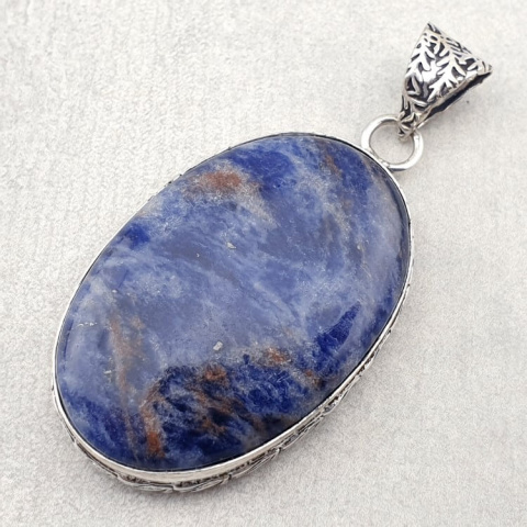 Sodalite pendant 38x25 mm no 5 Sodalite pendant 38x25 mm no 5