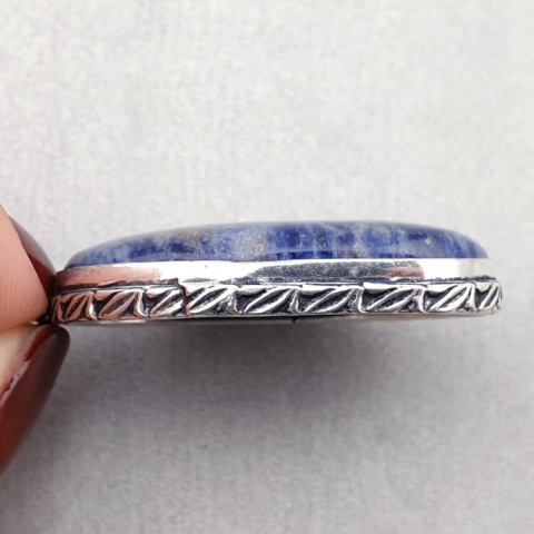 Sodalite pendant 38x25 mm no 5 Sodalite pendant 38x25 mm no 5