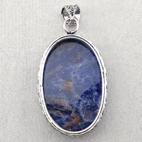 Sodalite pendant 38x25 mm no 5 Sodalite pendant 38x25 mm no 5