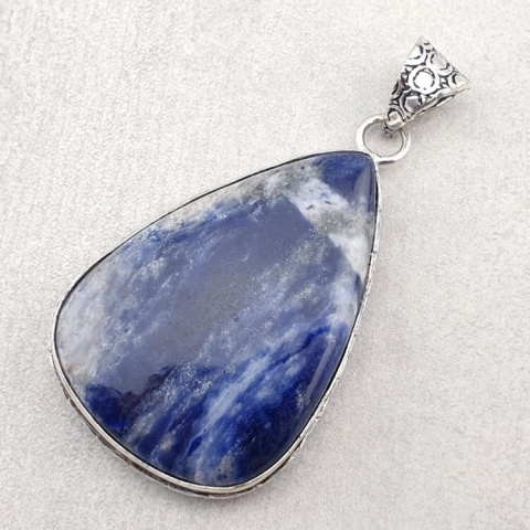 Sodalite pendant 41x29 mm no. 20 Sodalite pendant 41x29 mm no. 20