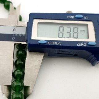 Jadeit zielony kula 8 mm 10 szt