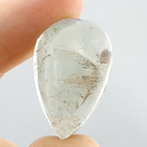 Prasiolite green quartz 3.1x2.0 cm No. 1 Prasiolite green quartz 3.1x2.0 cm No. 1