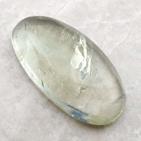 Prasiolite green quartz 3.2x1.6 cm No. 15 Prasiolite green quartz 3.2x1.6 cm No. 15