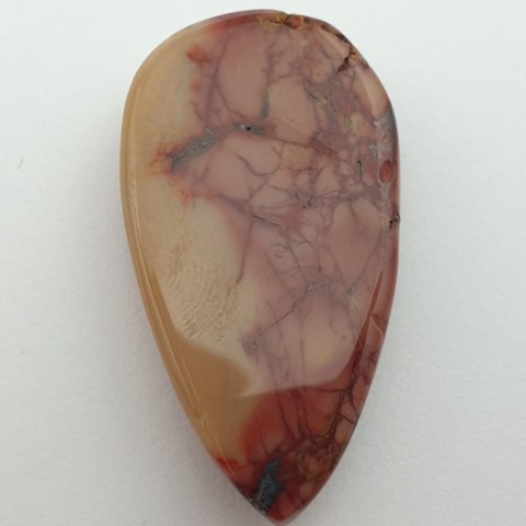 Mokaite, Mokaite cabochon 3.3x1.8 cm no 62 Mokaite, Mokaite cabochon 3.3x1.8 cm no 62