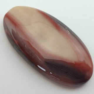 Mokaite, Mokaite cabochon 3.9x2.0 cm no. 64