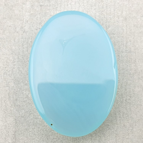 Blue onyx cabochon 4.0x2.8 cm no. 36 Blue onyx cabochon 4.0x2.8 cm no. 36