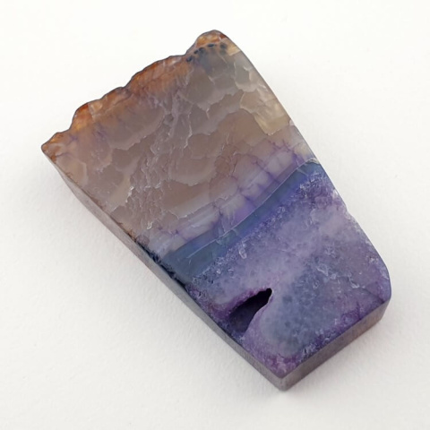 Agate crackle icicle 38x25 mm no 75 Agate crackle icicle 38x25 mm no 75