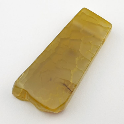 Agate crackle icicle 46x21 mm no 18 Agate crackle icicle 46x21 mm no 18