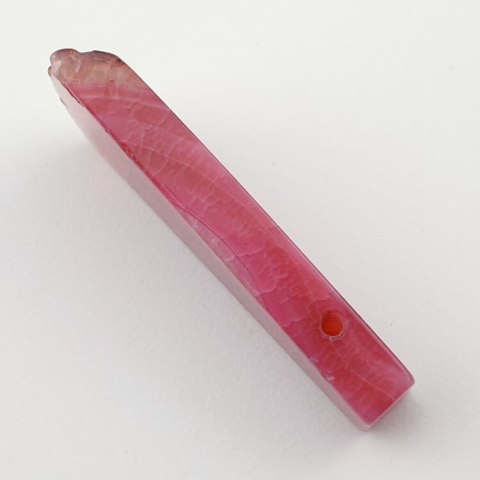 Agate crackle icicle 51x23 mm no 28 Agate crackle icicle 51x23 mm no 28