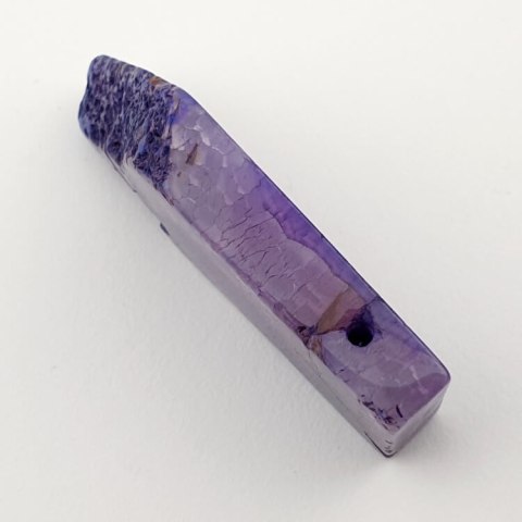 Agate crackle icicle 54x22 mm no 61 Agate crackle icicle 54x22 mm no 61