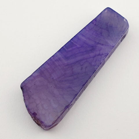 Agat crackle sopel 56x20 mm nr 66 Agat crackle sopel 56x20 mm nr 66