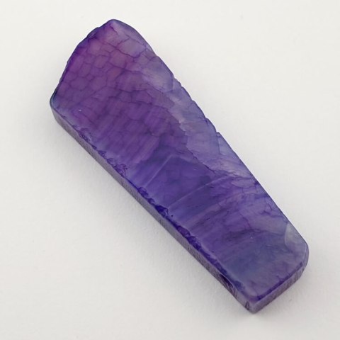 Agat crackle sopel 56x20 mm nr 66 Agat crackle sopel 56x20 mm nr 66