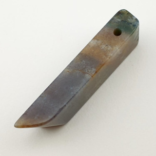 Indian agate icicle 45x13 mm no 18