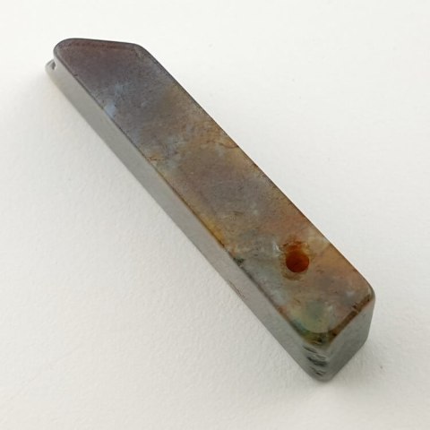 Indian agate icicle 45x13 mm no 18 Indian agate icicle 45x13 mm no 18