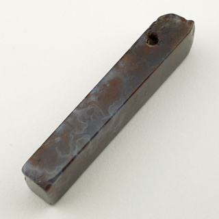 Indian agate icicle 47x12 mm no 9