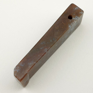 Indian agate icicle 48x13 mm No 15