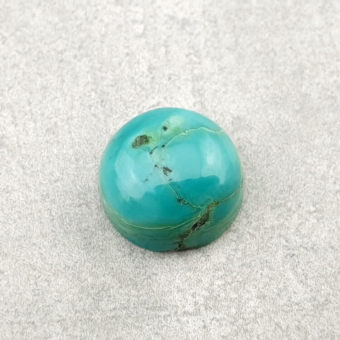 Tibetan turquoise cabochon fi 10 mm no 152 Tibetan turquoise cabochon fi 10 mm no 152