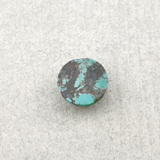 Tibetan turquoise cabochon fi 7 mm no 114