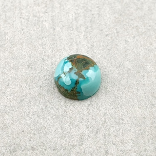 Tibetan turquoise cabochon fi 7 mm no 115