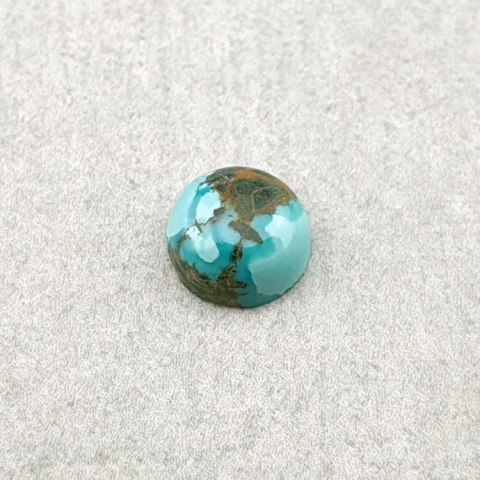 Tibetan turquoise cabochon fi 7 mm no 115 Tibetan turquoise cabochon fi 7 mm no 115