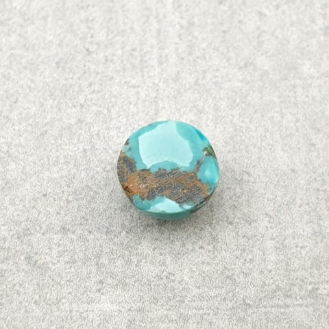 Tibetan turquoise cabochon fi 7 mm no 115 Tibetan turquoise cabochon fi 7 mm no 115