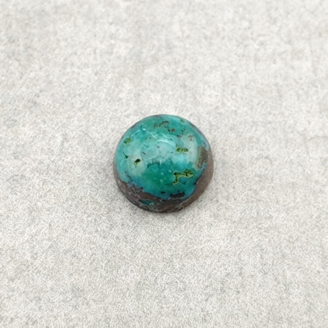 Tibetan turquoise cabochon fi 7 mm no 123 Tibetan turquoise cabochon fi 7 mm no 123