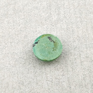 Tibetan turquoise cabochon fi 7 mm no. 124